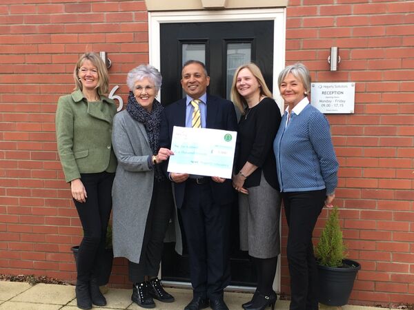 For Rutland Cheque Presentation 2