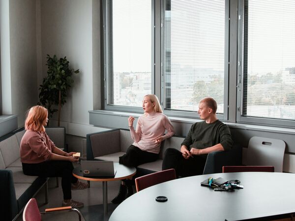couple in meeting with solicitor